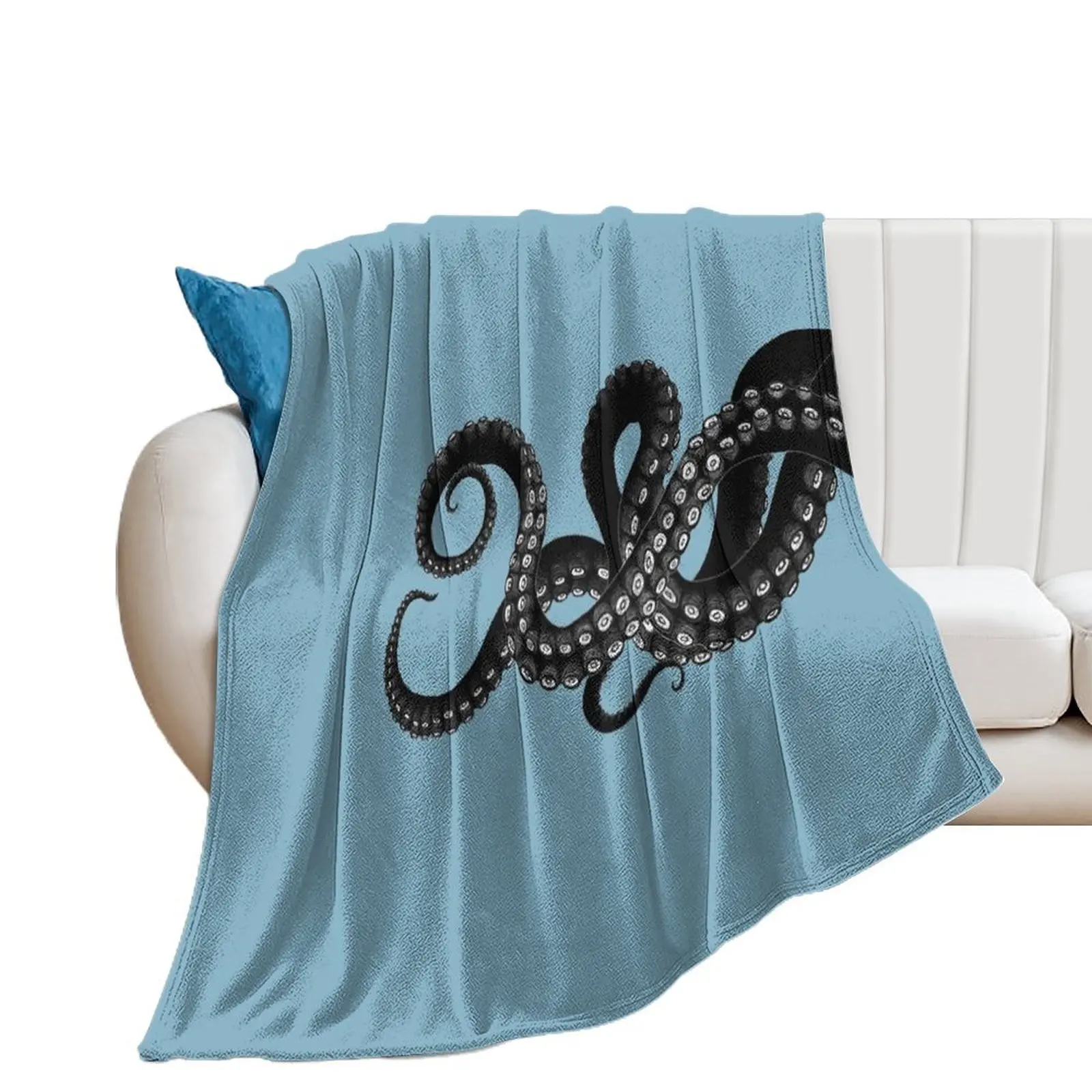 Get Kraken Throw Blanket Luxury St blankets and throws Beautifuls Giant Sofa Blankets