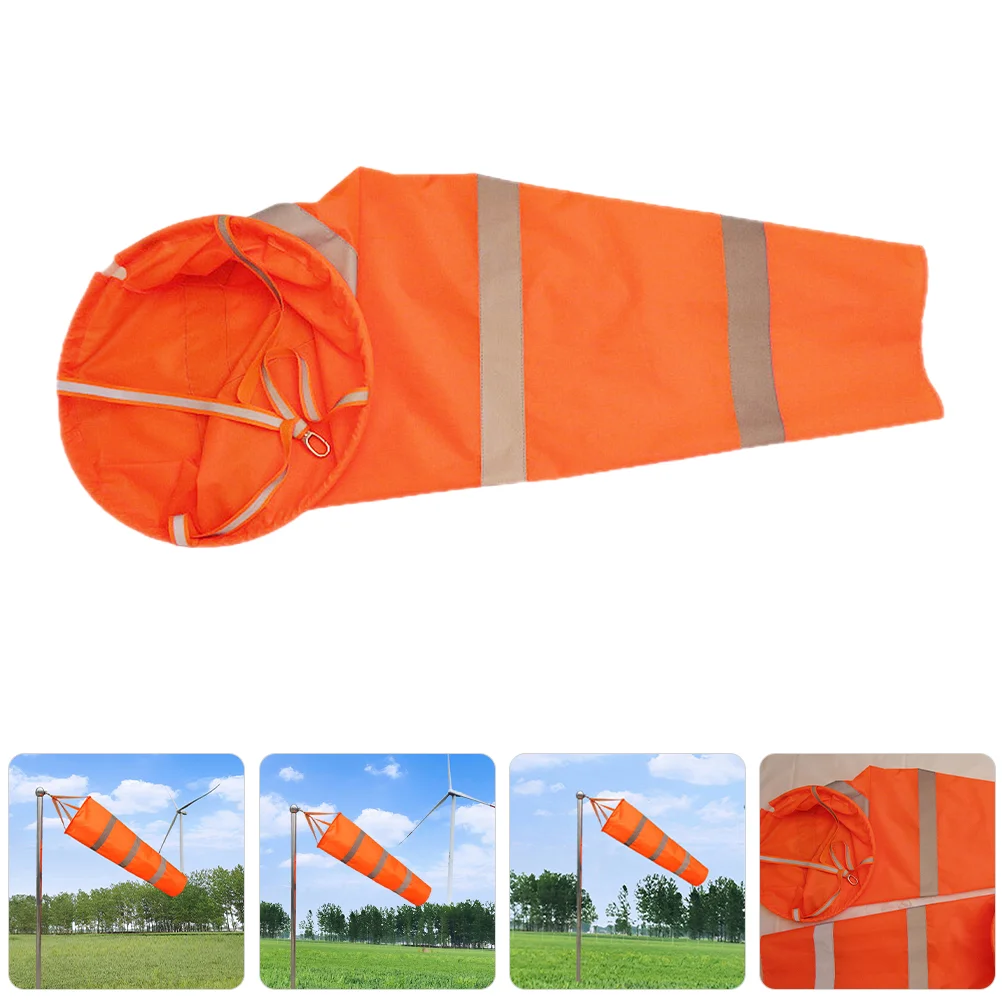 2 Pcs Waterproof Windsock Reflective Wind Direction Bag Oxford Cloth Garden Flags Outdoor Meteorology Agriculture Traffic