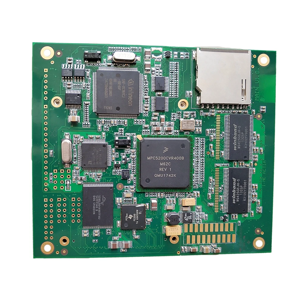 Placa PCB para unidad principal MB Star SD C4 o C4DOIP, placa de conexión de Chip completo, herramienta de diagnóstico compacta para camión b-enz