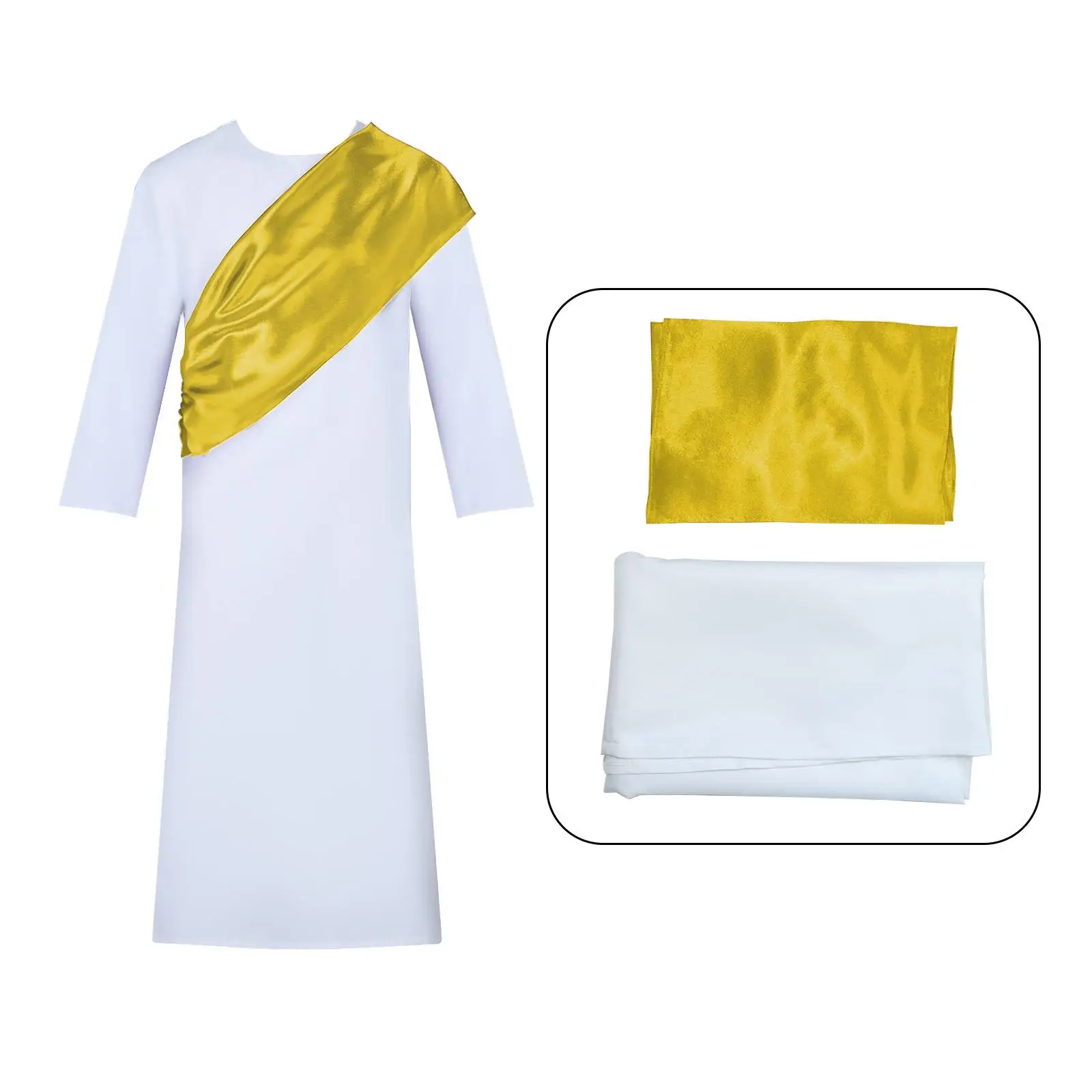 

Jesus Cosplay Costume Halloween Egyptian Queen Real Role Play Women's Traditional Clothing Stage Performance Outfit