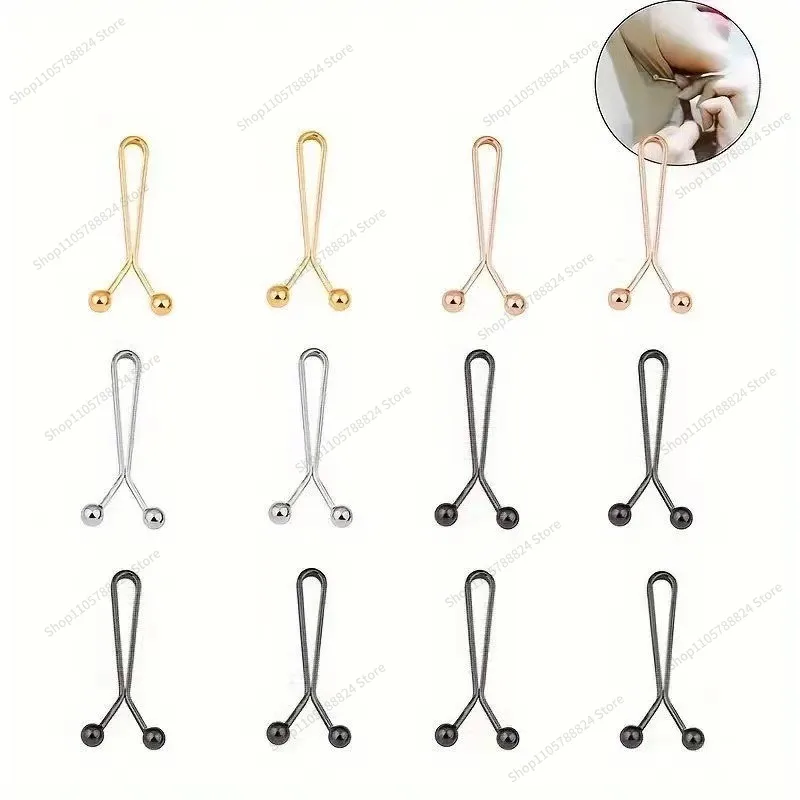 For The Headscarf Clips  Corners Are Shortened, The Cuffs of Trousers Are Tightened, and  Fixing Clip Is Tightened.