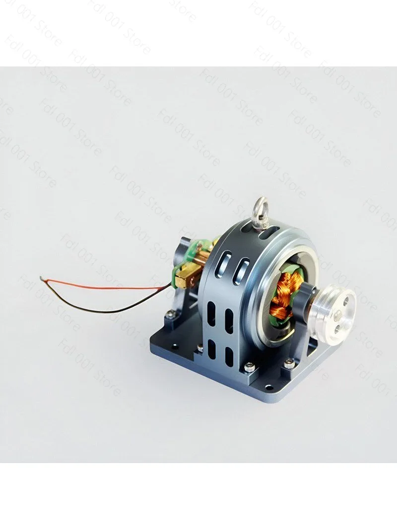 

DIY Generator Motor Pure Copper Movement Metal Casing With Screws Teaching Model Gift High Power Generator Accessories