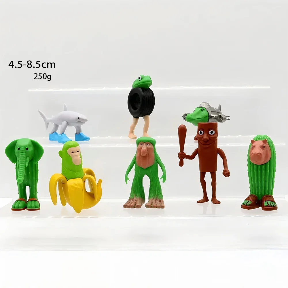 شعبية منتج جديد ثلاثية الأبعاد الطباعة تونغ تونغ صحور عصا خشبية تمثال الضغط لعبة شان هاي جينغ الإبداعية مجردة حلية