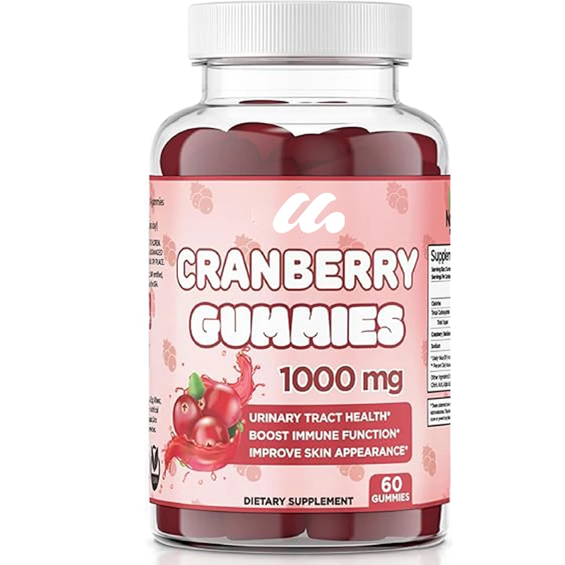 

Cranberry gummies for urinary health - bladder, kidney, urinary tract vegetarian - vegetarian (Cranberry 60 gummies)