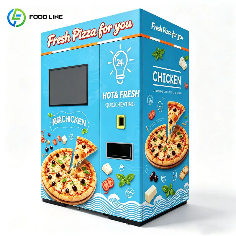 Pizza Dispenser Pizza Vending Machine Automatic Pizza Kiosk Smart Food Machine Customized