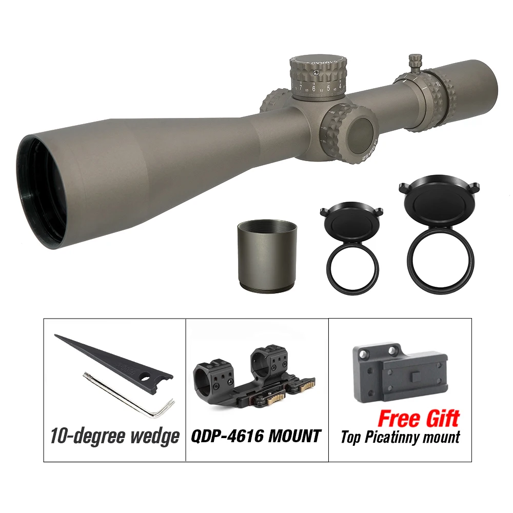 Lunette de tir tactique 5-25x56mm FDE 10