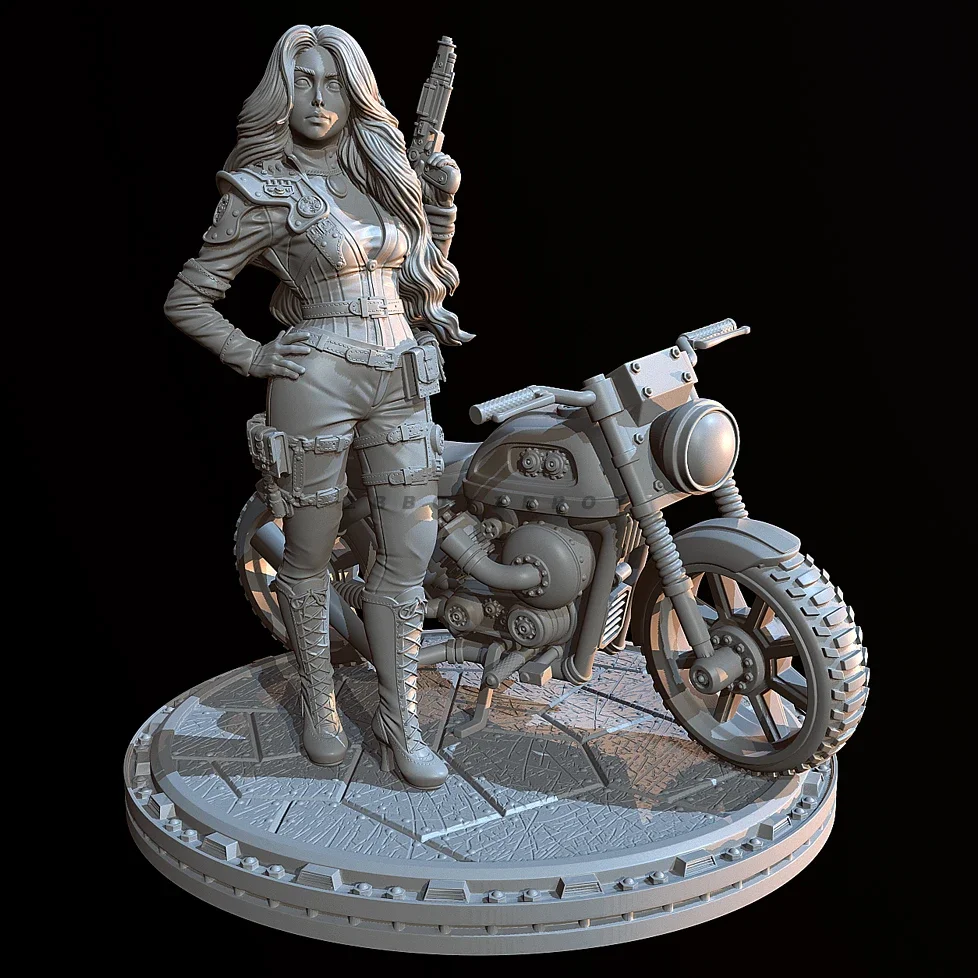 38mm 50mm 75mm Resin model kits figure beauty colorless and self-assembled 3D Printing TD-6804/3D