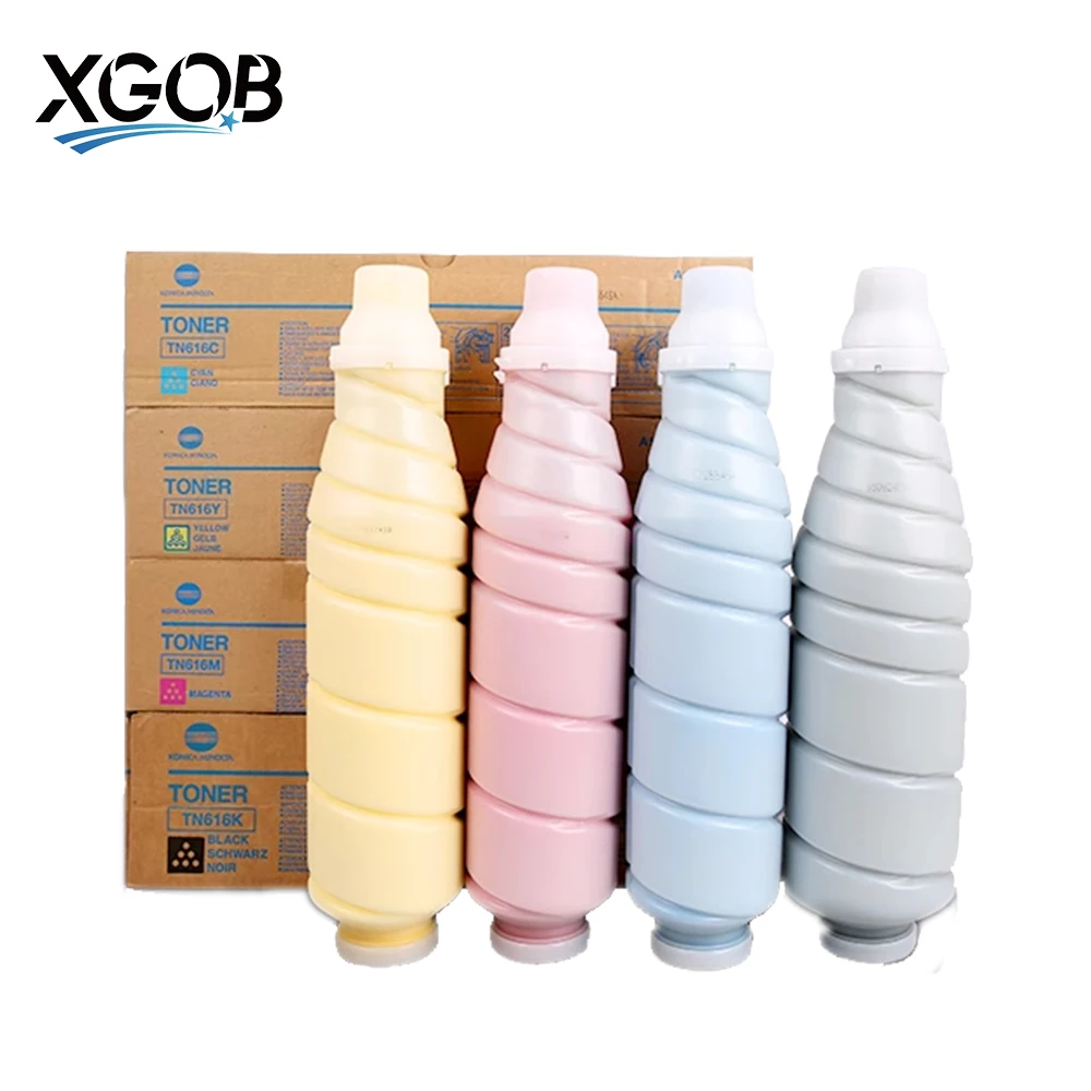 4 шт./1 компл. TN616 тонер-картридж для Konica Minolta bizhub C6500 C700 C5500 C6600 C600L Высококачественный совместимый цветной тонер