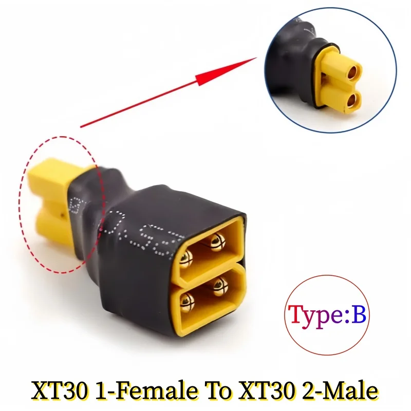 XT30 XT60 XT90 Series Connectors, Parallel Plugs, Hobby Model Lithium Battery Adapter view 5