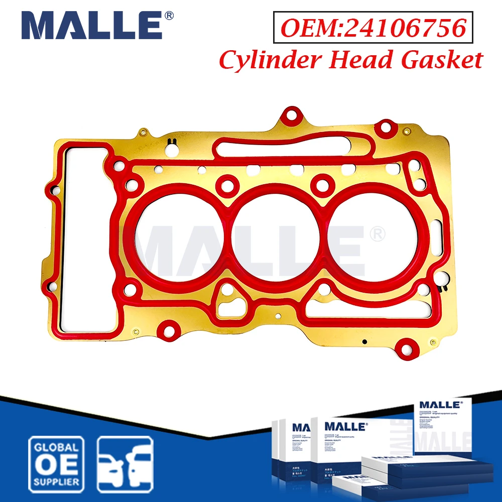 

Engine Cylinder Head Gasket For Buick Excelle XT 1.3T LI6 Lacrosse GL6 LIY L2B LJI LIW Auto Parts Car Accessories 24106756 Steel