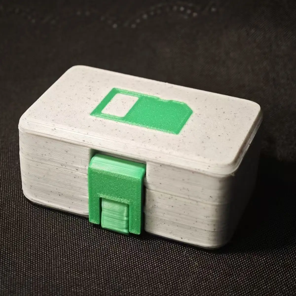 صندوق تخزين بطاقات Sd مطبوع ثلاثي الأبعاد صندوق تخزين بطاقات Tf كاميرا Dslr بدون مرآة صندوق بطاقات ذاكرة الألعاب المحمول سعة عالية #5