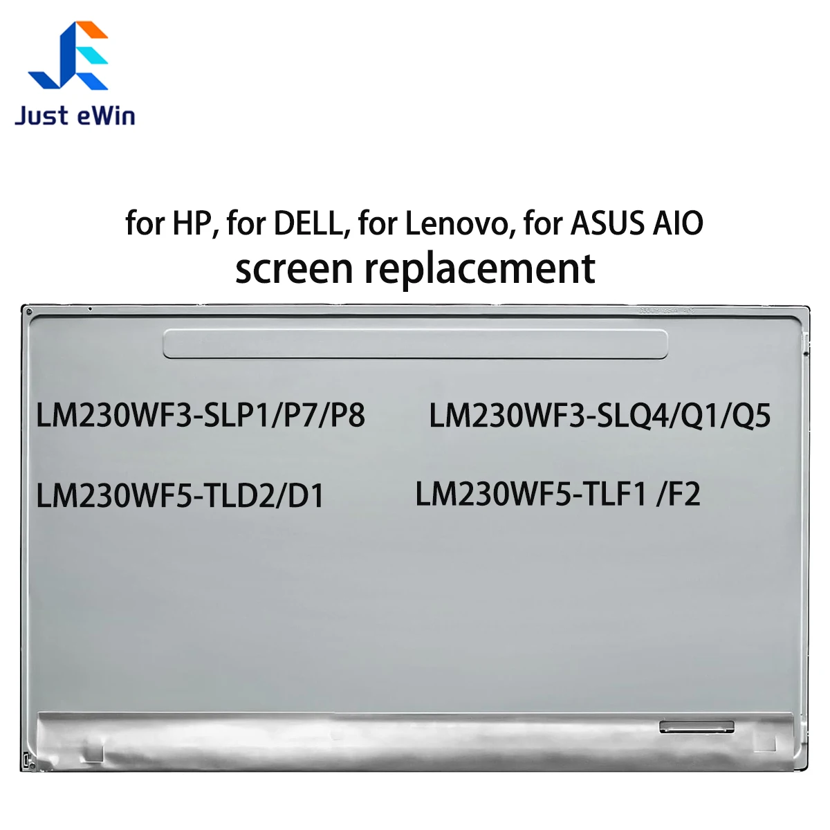 

Original 23.0 Inch LM230WF3-SLP1 P7 P8 LM230WF3-SLQ4 Q1 Q5 LM230WF5-TLD2 D1 LCD Screen Display All-in-one Panel Replacement