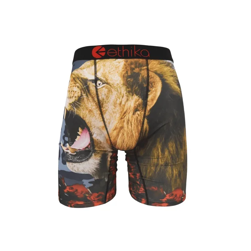 ETHIKA intimo da uomo Sexy Print Boxer Cueca Man Lingerie uomo mutandine Boxer Boxer slip Boxer slip Plus Size S-XXXL