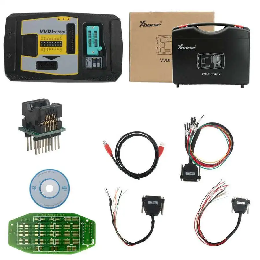 Original Xhorse VVDI Prog Programmer with ECU Adapter Read ECU N20 N55 B38 ISN without Opening