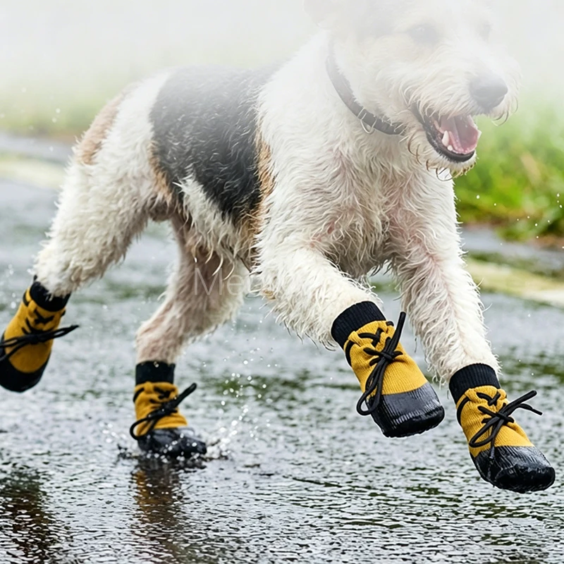 Sepatu Anjing Anti Air untuk L - Dog Booties Paw Protector ulasan dan harga