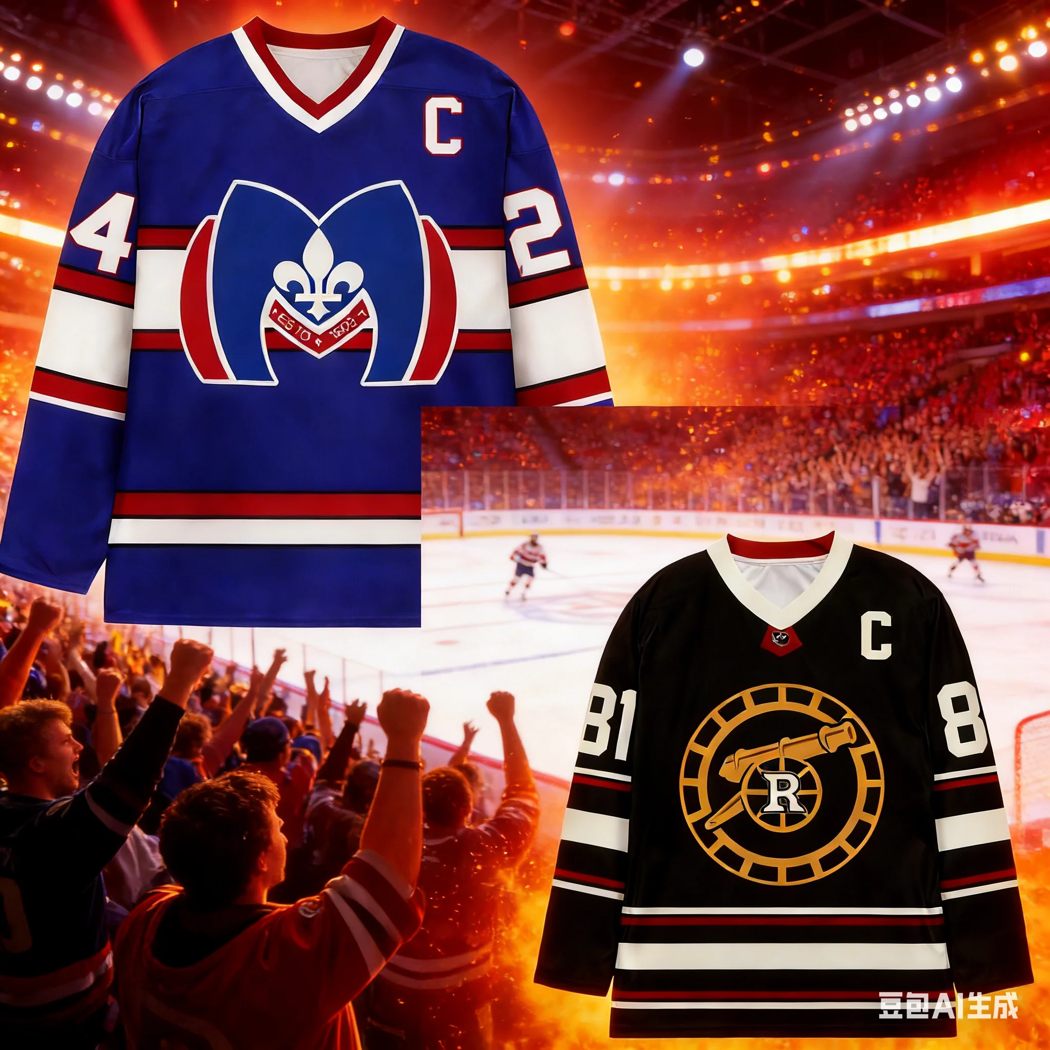 Ilya Rozanov Shane Hollander Hockey Jersey, Heated Rivalry