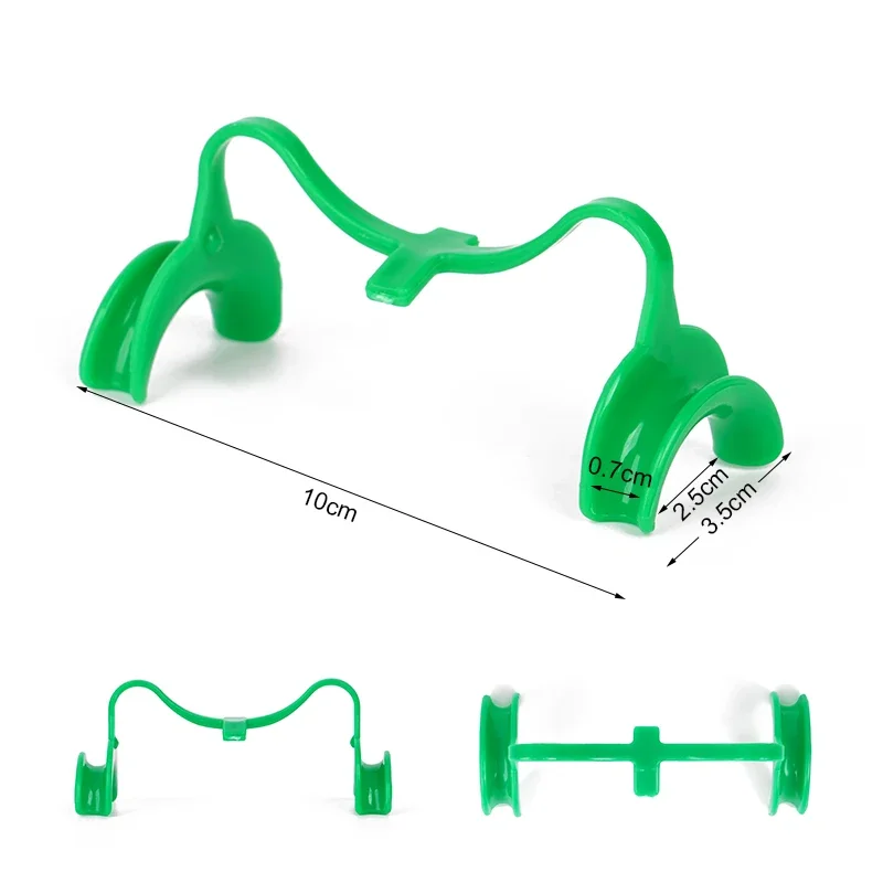 100 шт., стоматологический M-образный открывалка для рта, 3 размера, втягиватель для губ, щек, внутриротовые втягиватели щек, тип M, одноразовый инструмент для отбеливания зубов
