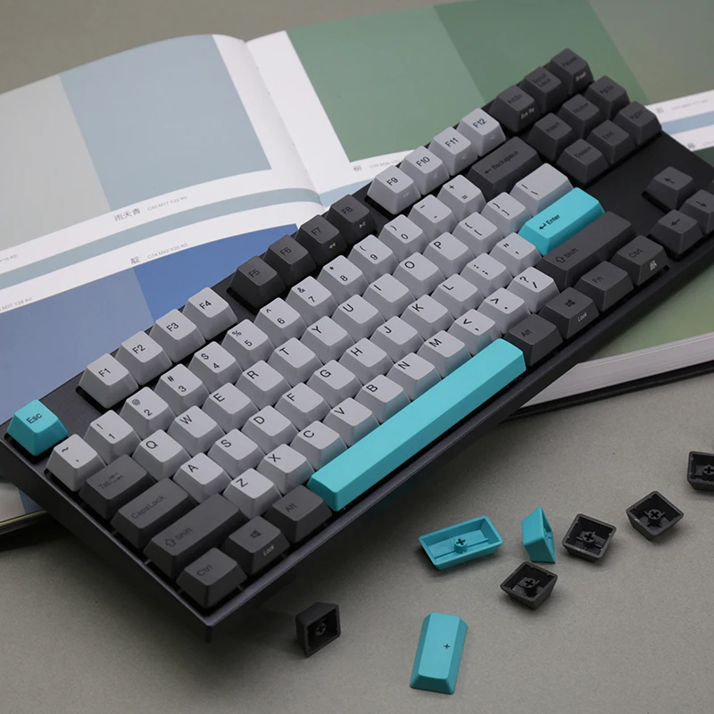 Varmilo Moonlight 68key mechanisch toetsenbord computer gaming toetsenbord ondersteuning win/mac