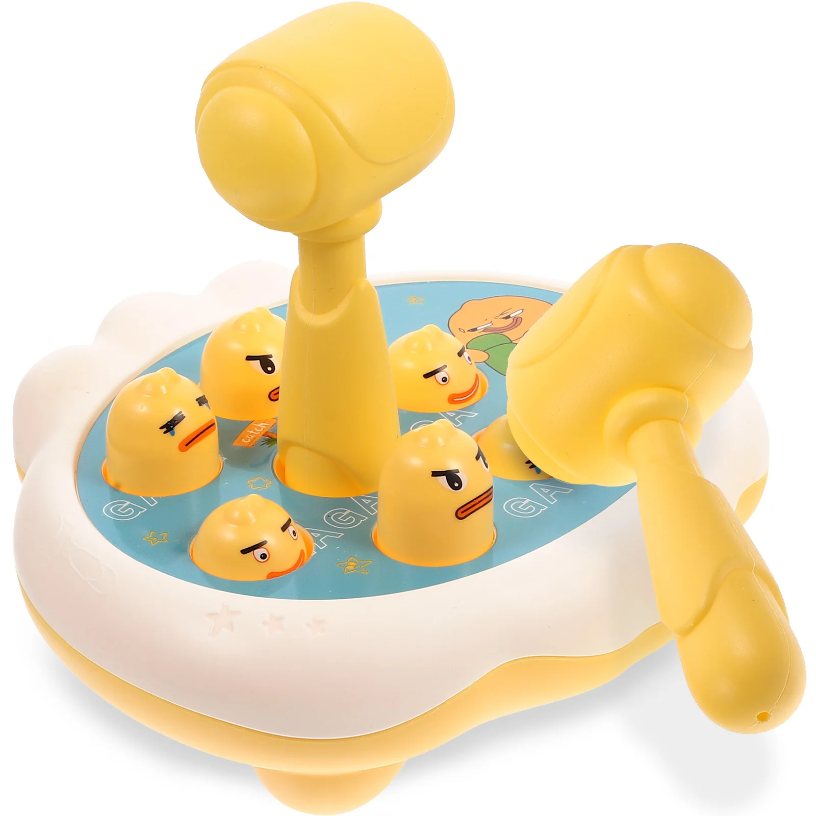 مجموعة واحدة من لعبة Duck Whack التعليمية، مطرقة تدق تفاعلية للأطفال الصغار، هدية تطوير المهارات المبكرة #3