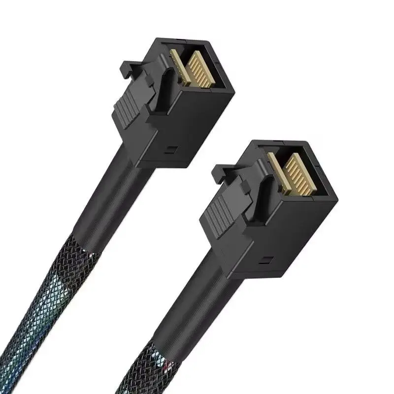 2M 0.5m 1m SFF-8643 Mini SAS HD Server Motherboard Backplane Short Cable SFF 8643 to 8643 MINI SAS Cable for Computer Hard Disk
