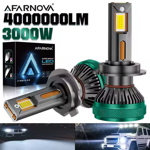 3000W H1 H7 H11 LED Car Headlight Bulbs Canbus H8 H9 Super Bright 9688 CSP Chips 6000K 9005 HB3 9006 Auto Lamps Fog Light 12V