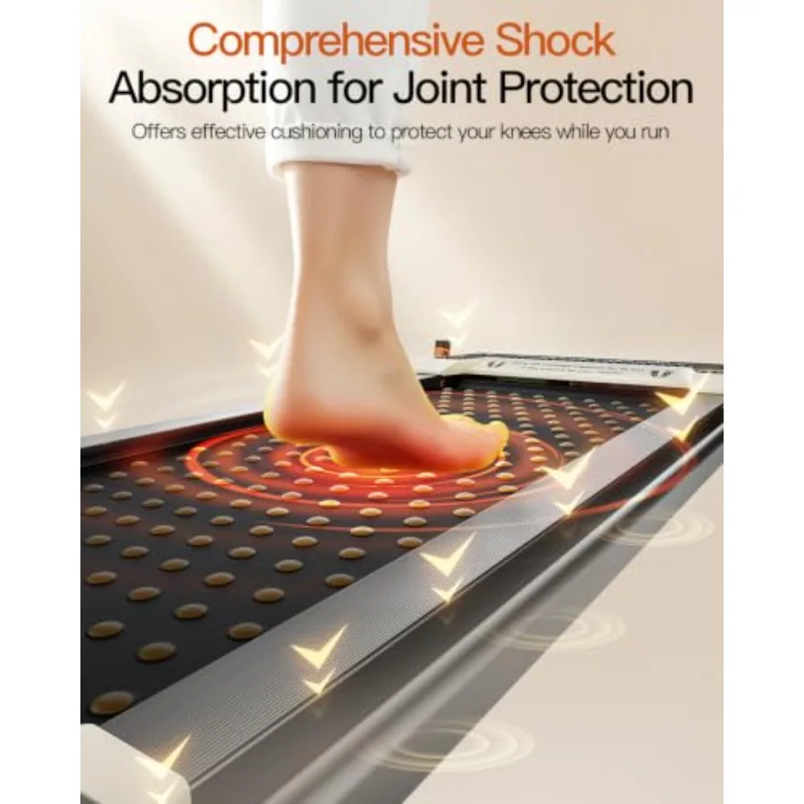 Incline Walking Pad - Dual-Sided Treadmill with Handle bar for Home