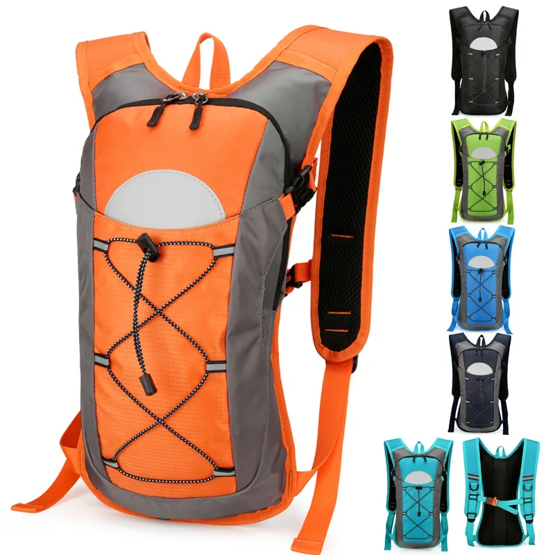 Outdoor Sports Hiking Backpack Foldable Lightweight Marathon Cycling Mountaineering Durable Double-Shoulder Bag for Trekking