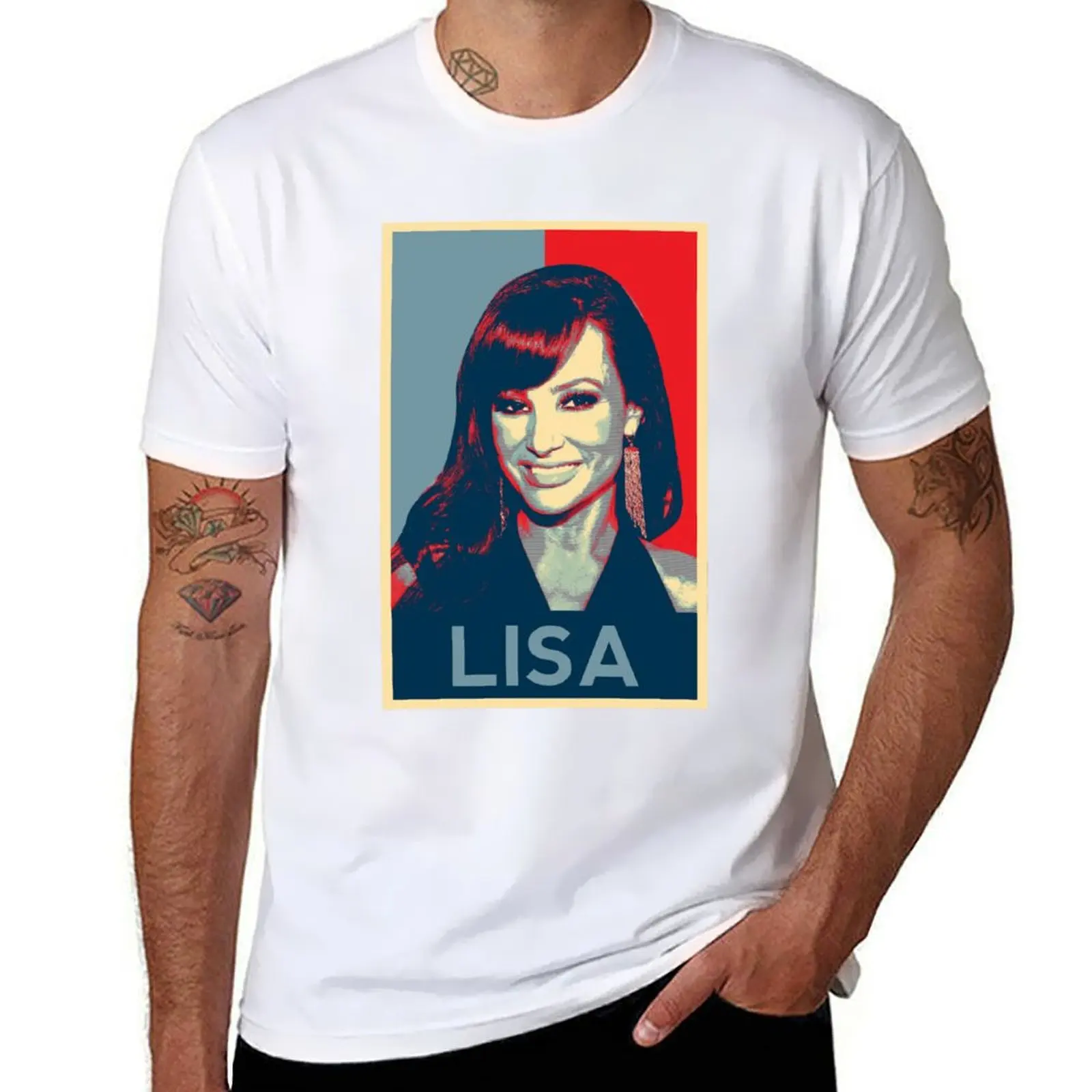 

Lisa Hope Poster T-Shirt t shirt man plain man t shirt summer T-Shirt