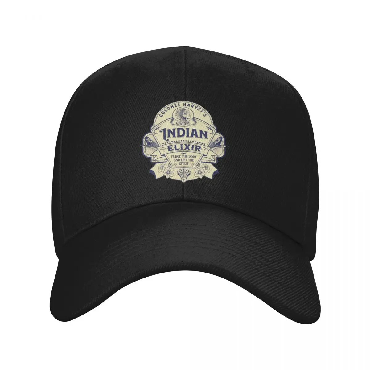 Andy Griffith Show Colonel Harvey's Indian Elixir Retro TV Baseball Cap Beach Bag Funny hats Women's Golf Clothing Men's