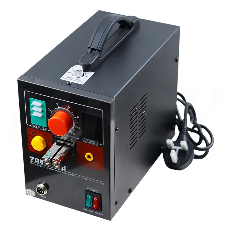SUNKKO 709 Plus 4,3 кВт аппарат для точечной сварки для батареи 18650, сварка никелевых полос, прецизионный импульсный аппарат для точечной сварки с паяльной ручкой