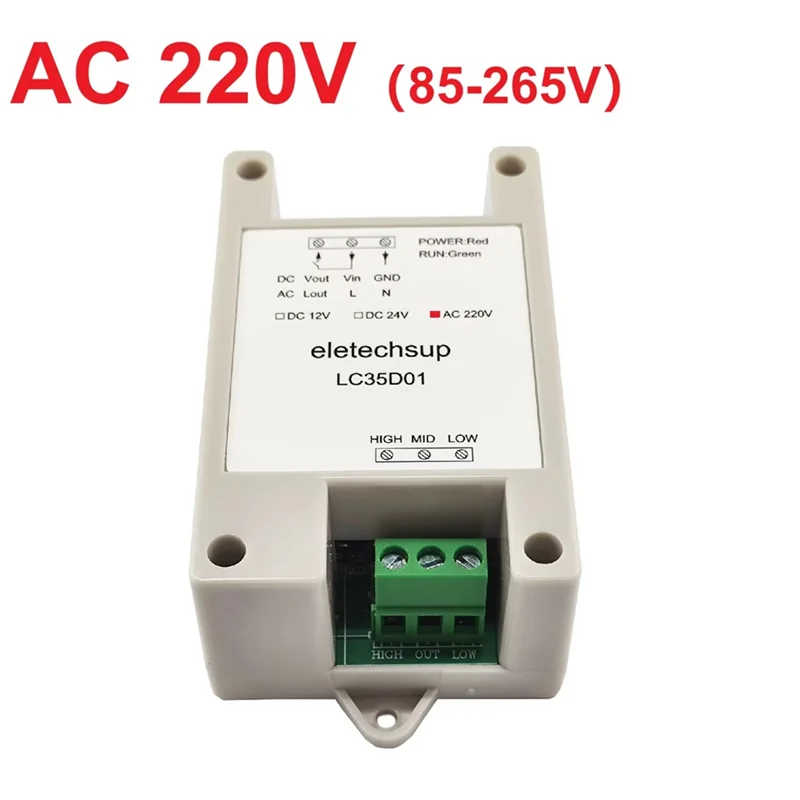 

ELETECHSUP LC35D01 Automatic Water Level Controller Automatically Start And Stop The Water Pump Liquid Level Controller
