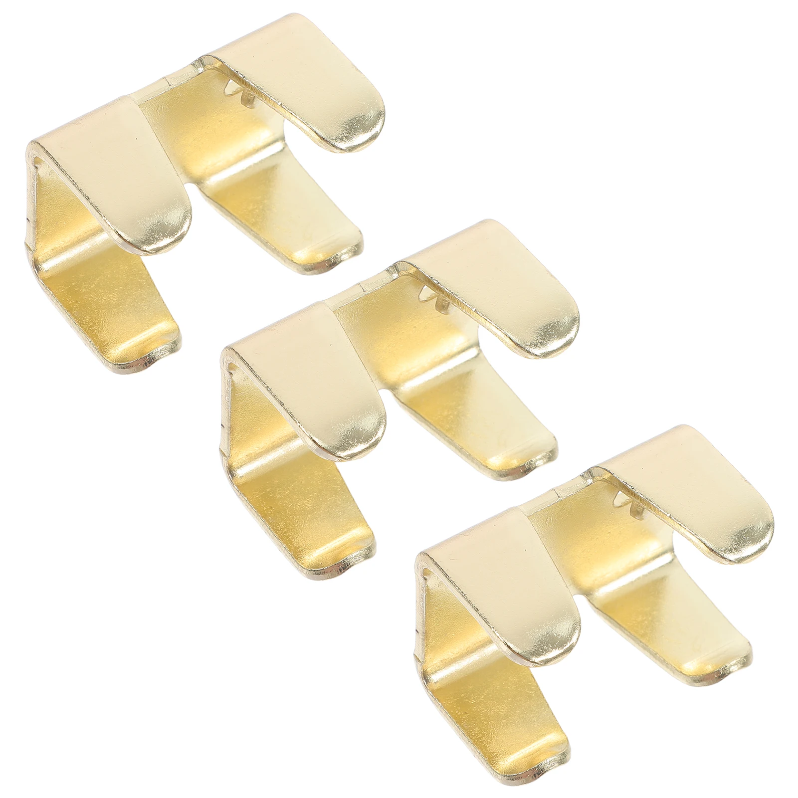 

3pcs Heavy Duty Double Rope Clamps 14 to 16mm Diameter Iron Material Tightener Clips for Pet Leashes Marine Uses