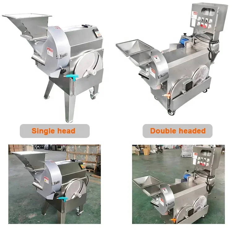 High Quality Industrial Automatic Cutter Slicing Fruit And Vegetable Chips Chopper Slicer Dicer Machine With Best Price