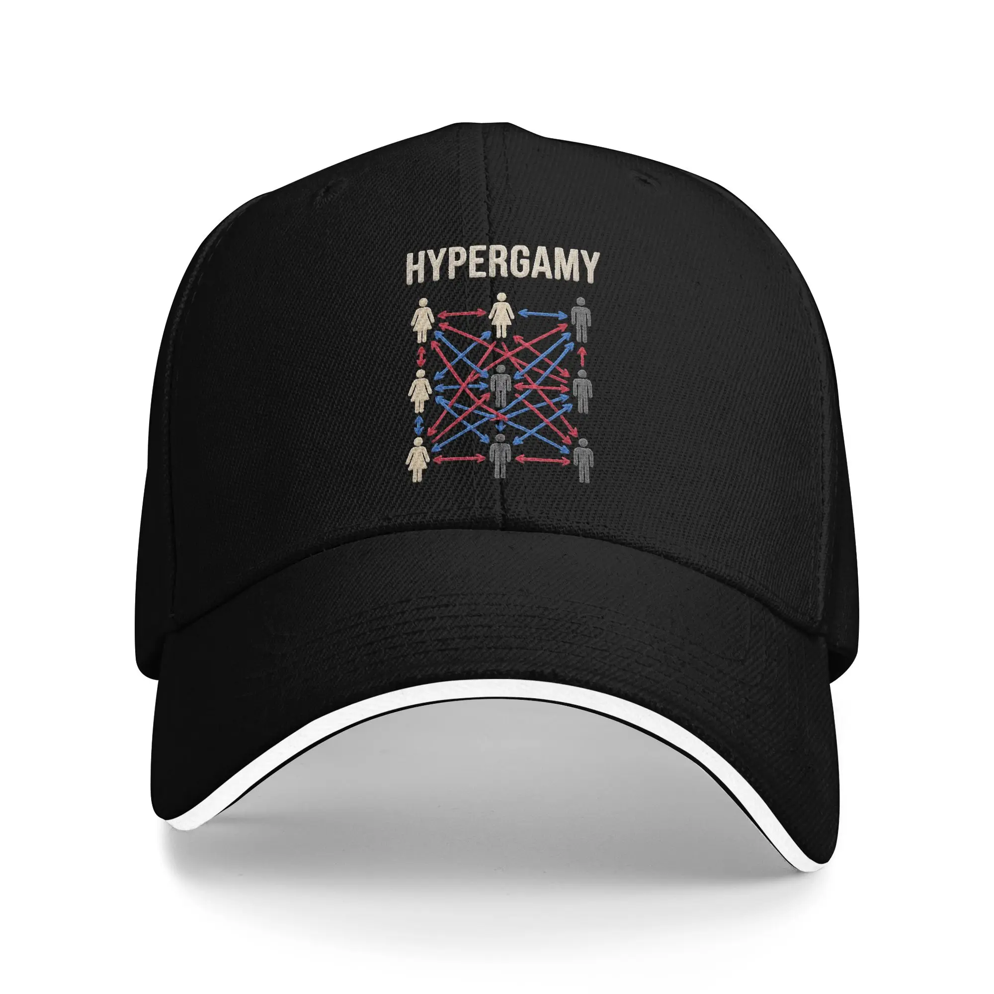 Hypergamy Meme Funny Dating Strategy Relationship Casual Baseball Cap Hip Hop Hats Spring Sun Couple Women Baseball Caps
