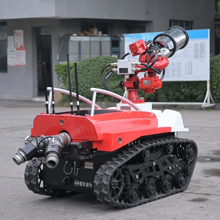 DIMA Hot Sale Multi-Function Explosion-Proof 80 Fire-fighting Robot with Artificial Intelligence