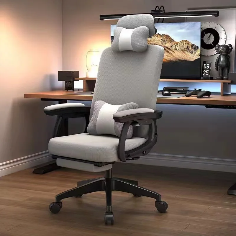 Lifting e-sports swivel chair Dormitory household reclining computer chair