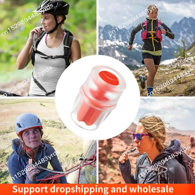 AA86 6Pcs Replacement Bite Valve Sheath For Osprey For Osprey Packs Hydraulics Reservoirs Silicone Nozzle Accessory Red