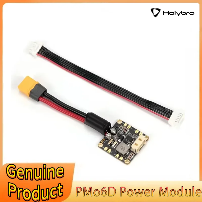 

Модуль питания Holybro PM06D, входное напряжение 2S-14S, номинальный ток 60А, для Pixhawk 4 (Mini), Durandal, Pix32, радиоуправляемых FPV дронов