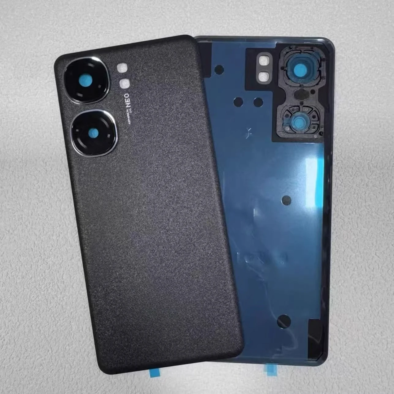 High quality For Vivo iQOO Neo 9 Pro Neo9 Back Battery Housing Cover Glass Rear Door Case Shell + Camera Lens