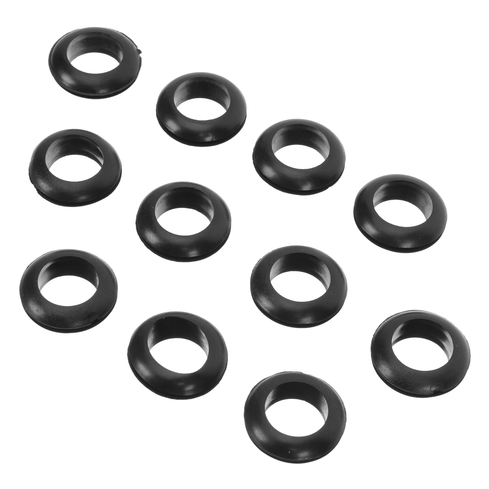 

10pcs Rubber Cushion For Clothesline Pole Hole Wear Resistant Protector Flexible Clothes Hanger Cover Non-Slip Ring