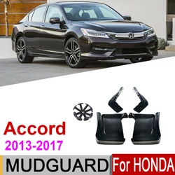 Car Mudflap For Honda Accord 9th 9 Gen 2017~2013 Fender Mud Guard Flap Splash Flaps Mudguards Accessories 2016 2015 2014