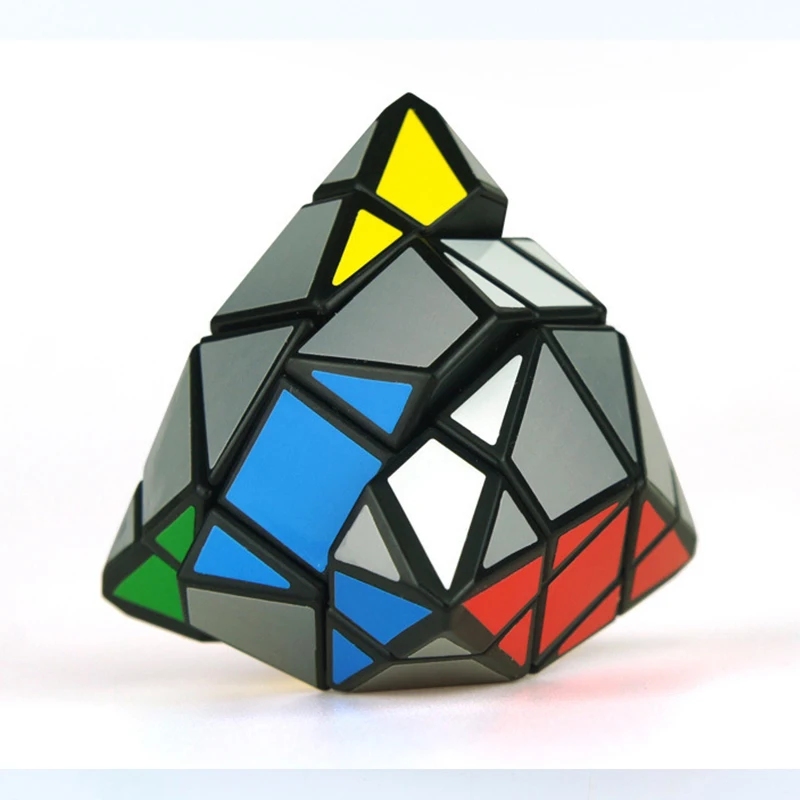 Cube magique en diamant 3x3x3, forme de Cube, pyramide quadrangulaire, Cool Cube, jouets éducatifs, Puzzle de collection, cadeau pour enfants