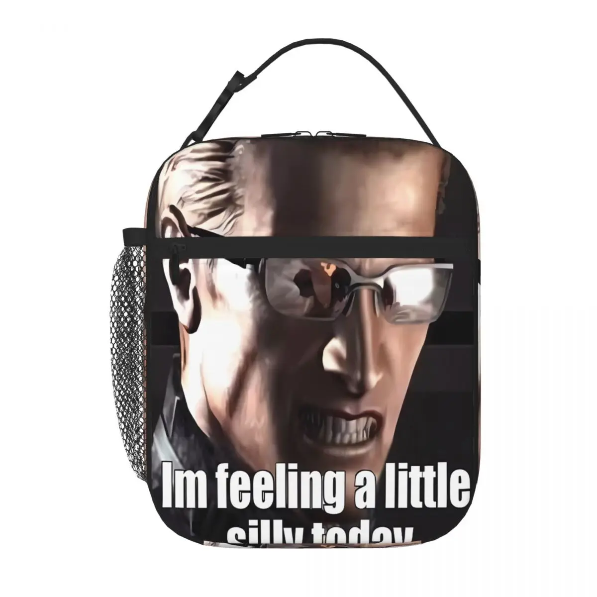 Bestselling Silly Albert Wesker Floral Food Storage Bag Lawn Dining Office Lunch Bag
