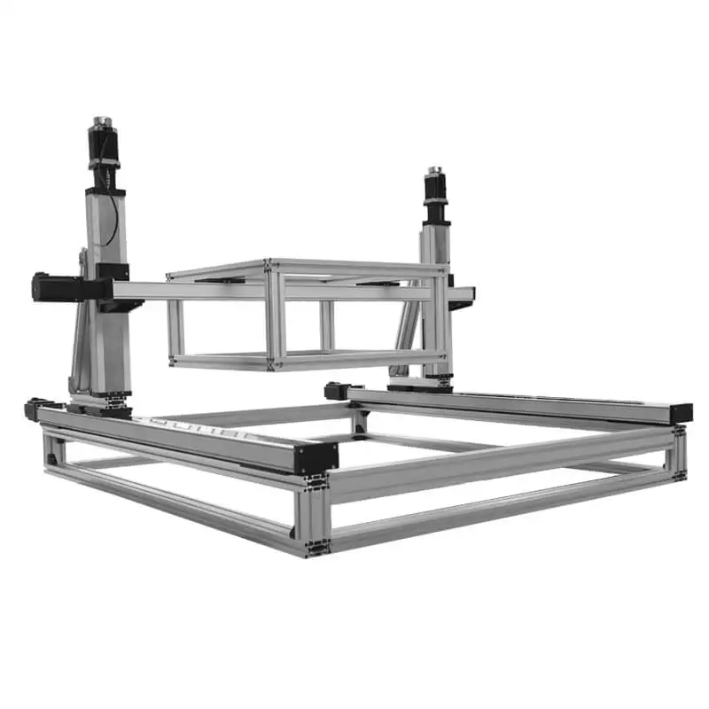 Multi-axis Positioning System Electric Guide Rail Heavy-duty Linear Gantry Robot Ball Screw XYZ Stage Tool
