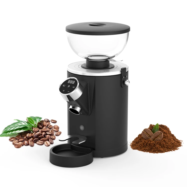 Macinacaffè Elettrico Commerciale Monodose Super Silenzioso per Chicchi di Caffè