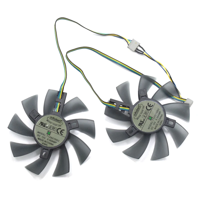 Video Card Fan Replacement For INNO3D GeForce GTX 1060 3GB 6GB X2 85MM T129215SU GTX1060 Graphics Card Cooling Fan