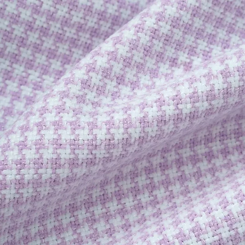 Vintage Soft Warm Tweed Plaid  - đánh giá và giá Sewing Tweed Fabric