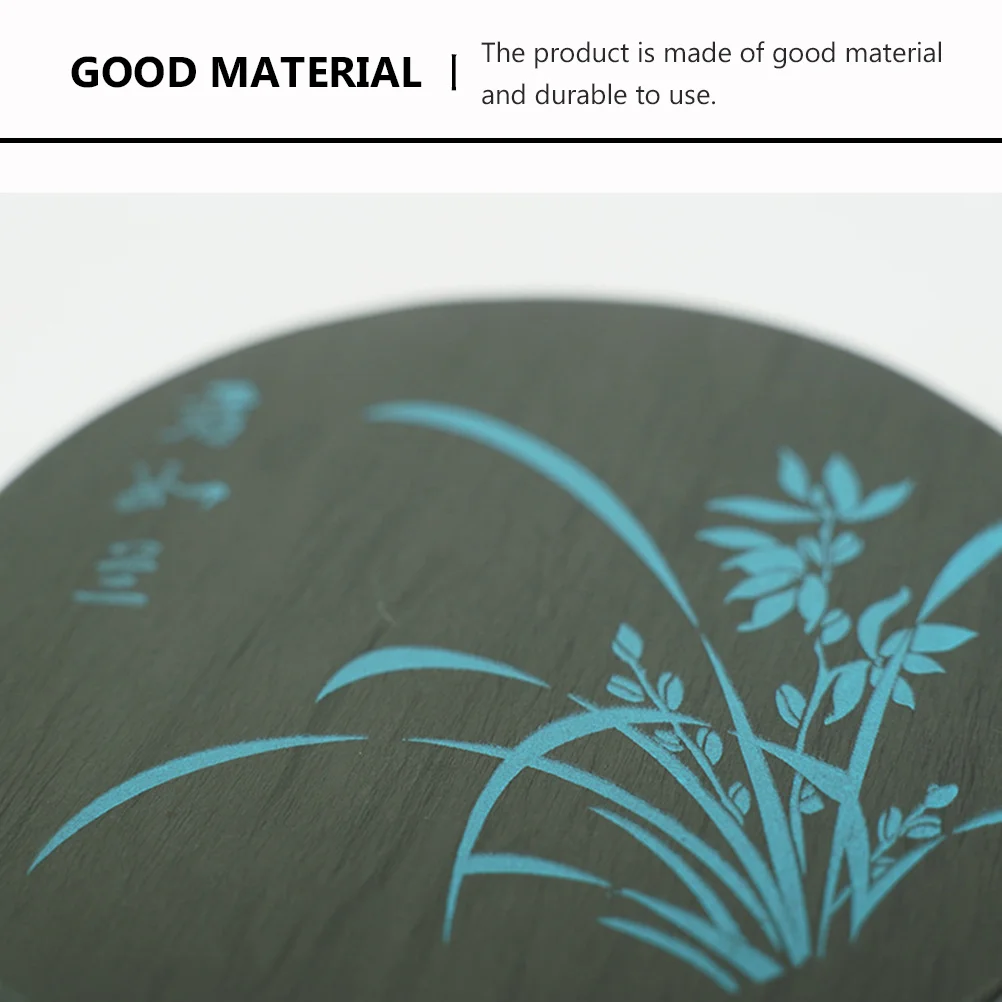 

1Pcs Fish Shape Traditional Inkstone 4 Inch Calligraphy Inkstone Ink Container with Lid Durable Calligraphy Painting Accessory