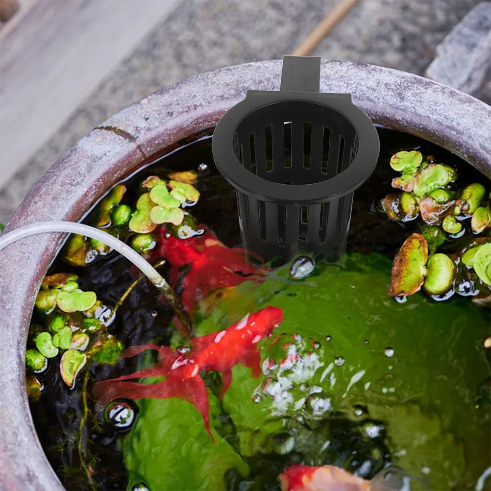 

6Pcs Hydroponic Decorative Basket Wall Mounted for Sweet Potato Aquatic Plants Growing Space Saving Vertical Garden Fish Tank