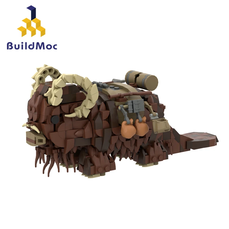 

Модель потребления животных MOC, полная сборка, здание, сделай сам, креативная игрушка, подарок на Хэллоуин и Рождество